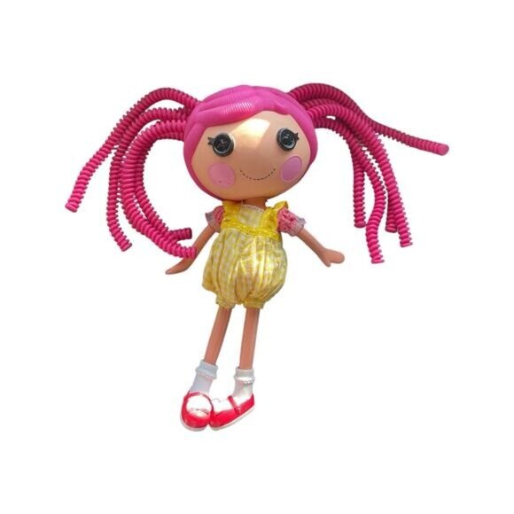Lalaloopsy Doll With Pink Hair & Yellow Romper Collectible Toy For Kids - Picture 3 of 5
